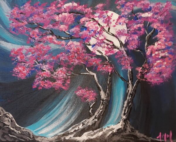 Mystical Cherry Blossom Tree